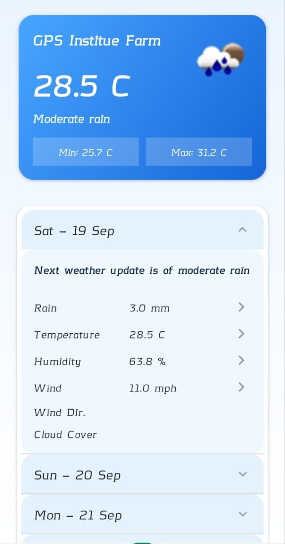 App Weather Forecast